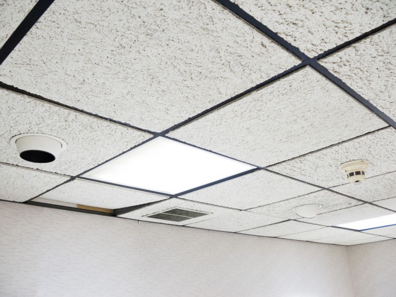 Drop Ceiling Tiles Installation